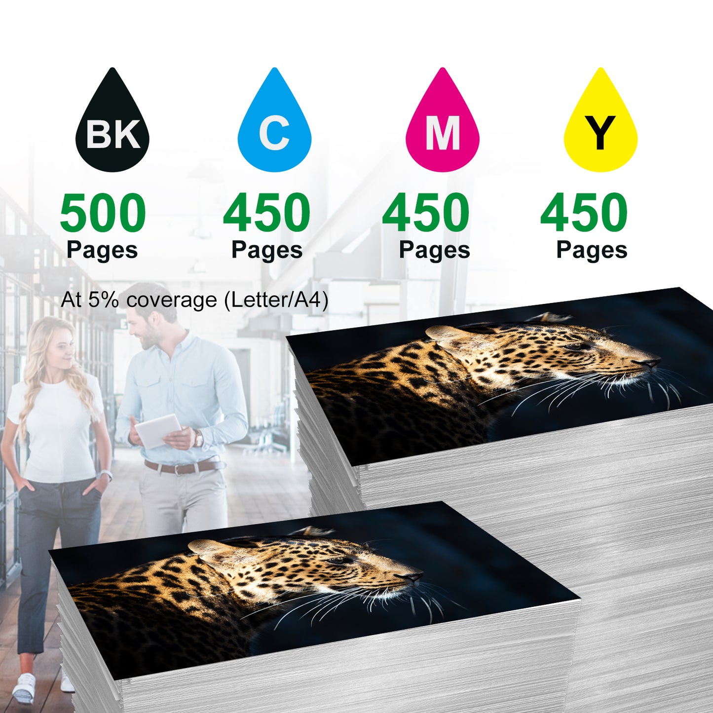 288XL Ink Cartridges for Epson 288 ink cartridge 288XL T288XL T288 Ink Cartridges Combo Pack for Epson XP-440 XP-330 XP-340 XP-430 XP-446 XP-434 Printer ink(Black, Cyan, Magenta, Yellow)
