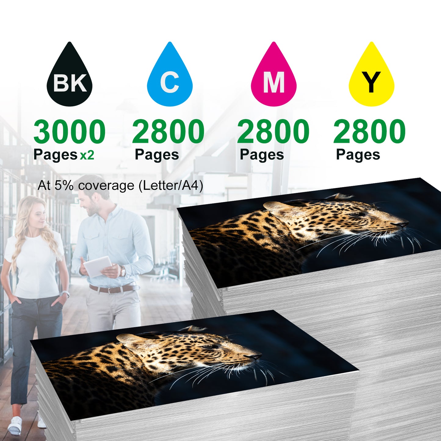 TN-227 Toner Cartridge Compatible for Brother TN227 TN223 TN-227 HL-L3270CDW HL-L3210CW HL-L3230CDW HL-L3290CDW MFC-L3710CW MFC-L3750CDW MFC-L3770CDW Printer(Black Cyan Magenta Yellow, 5 Pack)