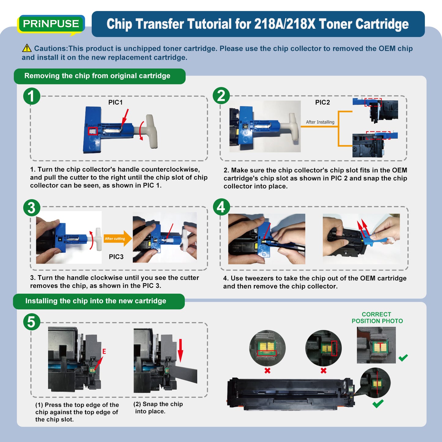 218 Toner Cartridges Compatible for HP 218A Toner Cartridges 218a W2180A 218x W2180X for Color Pro MFP 3301fdw 3201dw 3301sdw 3301cdw 3201 3301 Series Printer ink (NO Chip)4 Pack